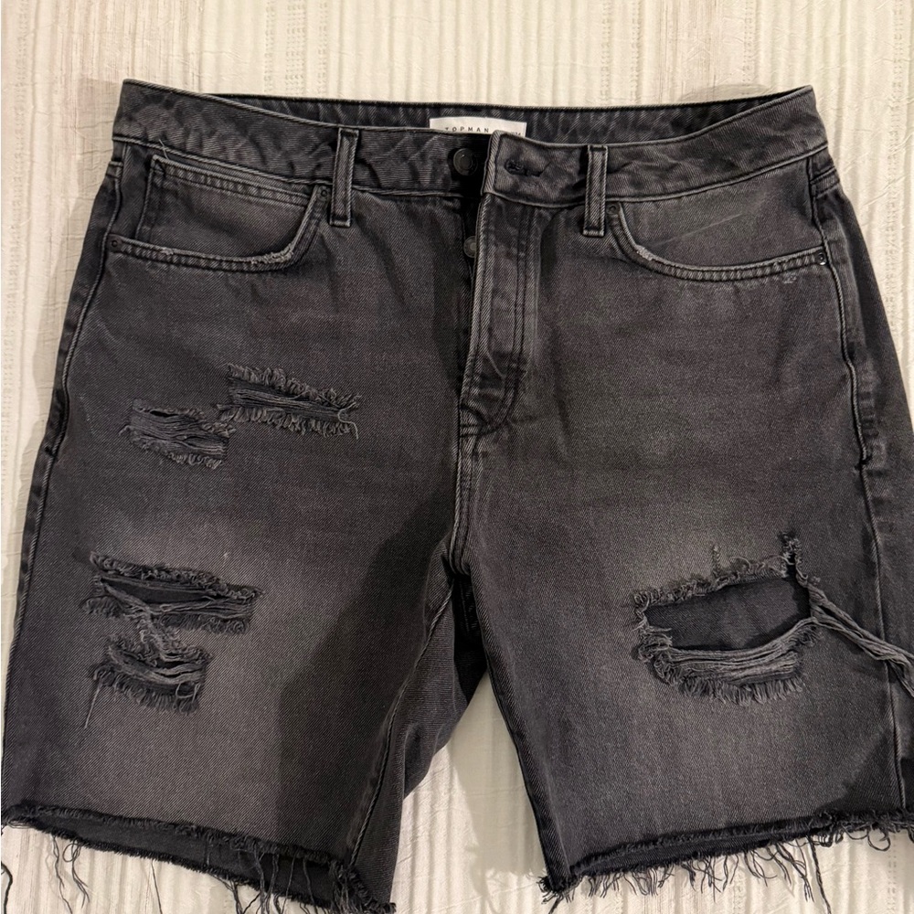 Men’s Topman jean shorts